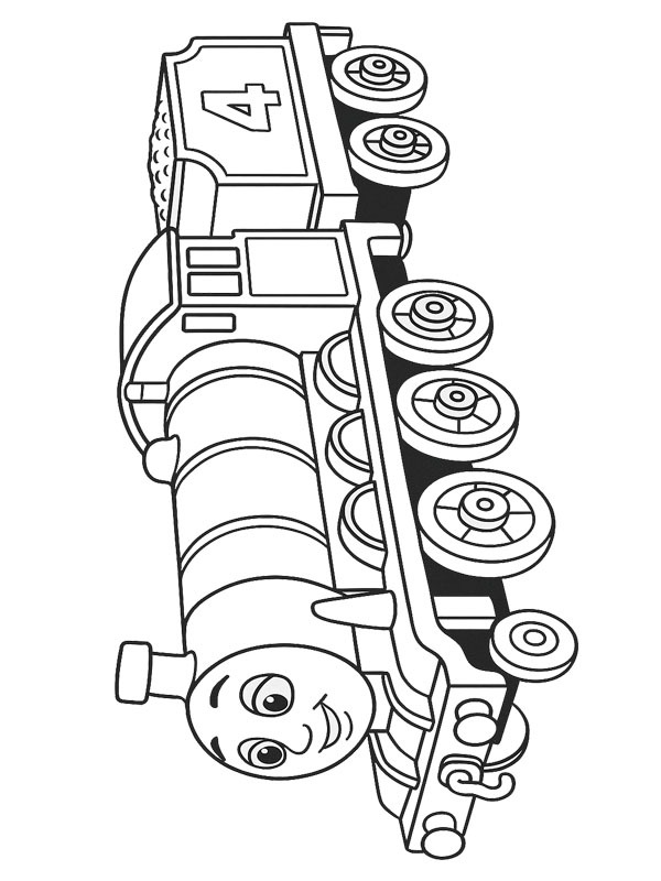 Gordon (Thomas e Seus Amigos) Desenho para Colorir Gordon (Thomas e Seus Amigos) Desenho para Colorir