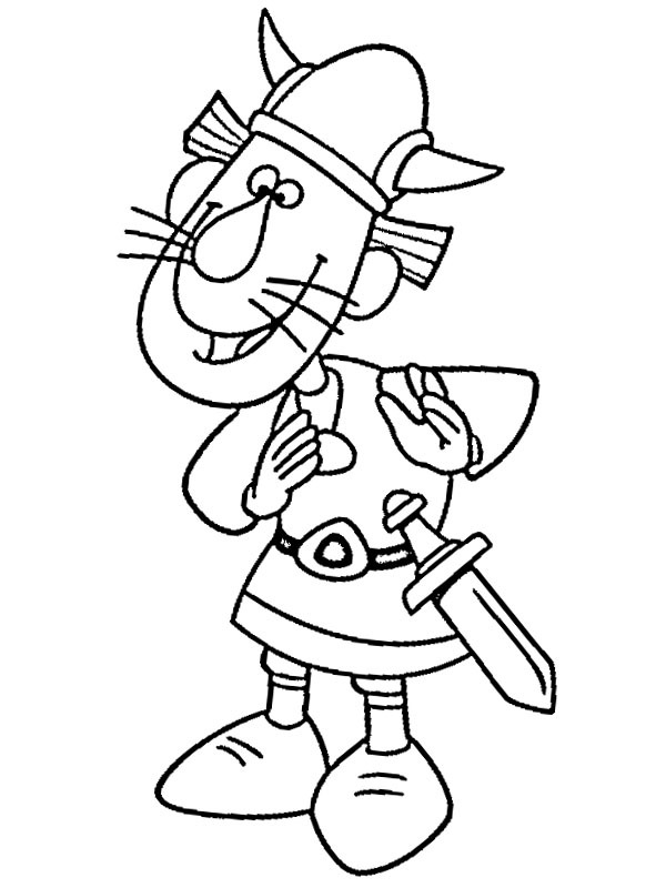 Gorm Desenho para Colorir Gorm Desenho para Colorir
