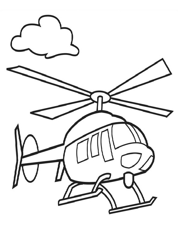 Helicóptero Desenho para Colorir Helicóptero Desenho para Colorir