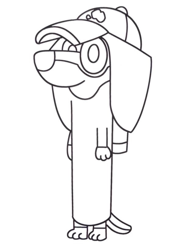 Cão Snickers Desenho para Colorir Cão Snickers Desenho para Colorir
