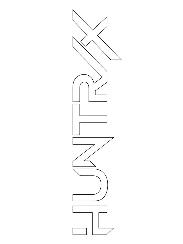 Logo da Huntrix Desenho para Colorir Logo da Huntrix Desenho para Colorir