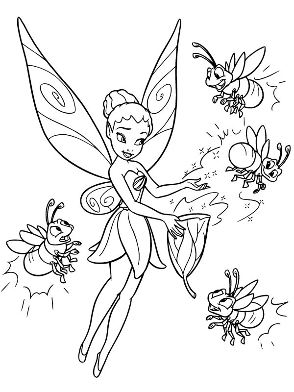 Iridessa Desenho para Colorir Iridessa Desenho para Colorir