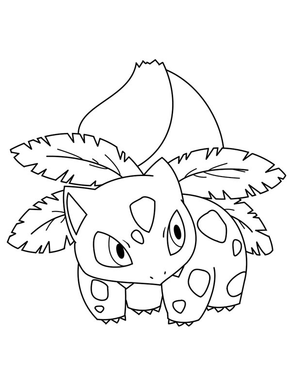 Ivysaur (Pokémon) Desenho para Colorir Ivysaur (Pokémon) Desenho para Colorir