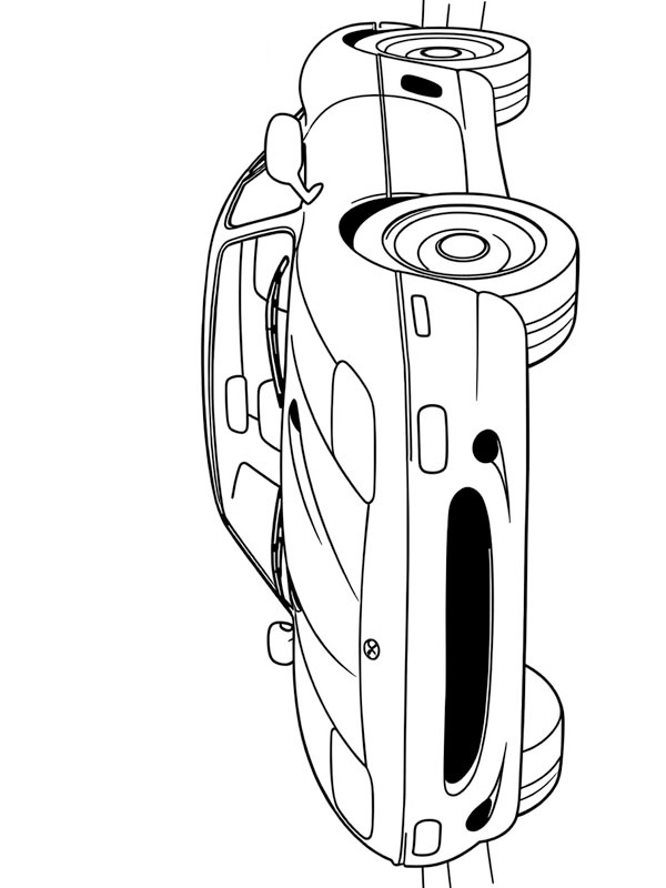 Jaguar XJ220 (1992) Desenho para Colorir Jaguar XJ220 (1992) Desenho para Colorir