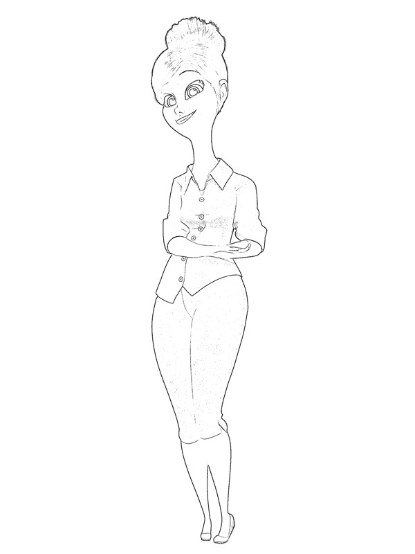 Janice Templeton Desenho para Colorir Janice Templeton Desenho para Colorir