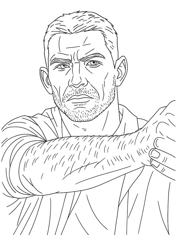 Jason Duval (Grand Theft Auto) Desenho para Colorir Jason Duval (Grand Theft Auto) Desenho para Colorir