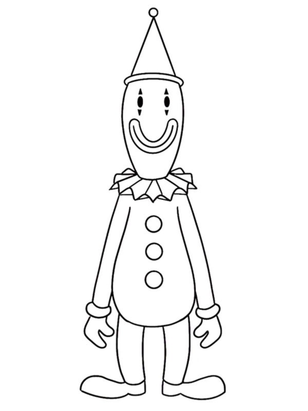 Kaufmo (O Incrível Circo Digital) Desenho para Colorir Kaufmo (O Incrível Circo Digital) Desenho para Colorir