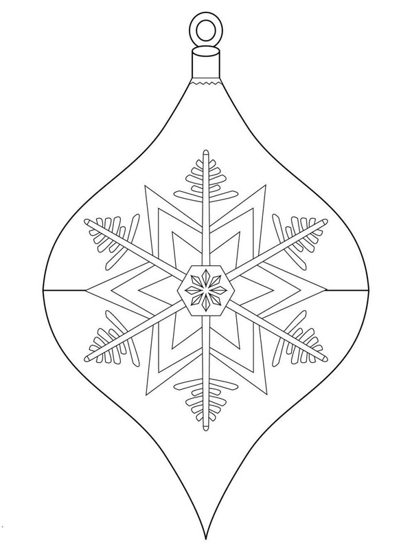 Bola de Natal em forma de estrela Desenho para Colorir Bola de Natal em forma de estrela Desenho para Colorir