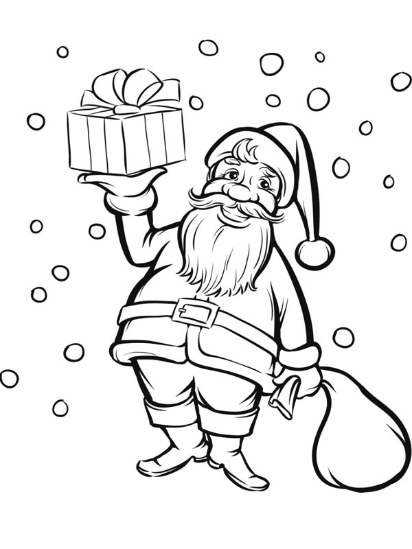 Papai Noel Desenho para Colorir Papai Noel Desenho para Colorir