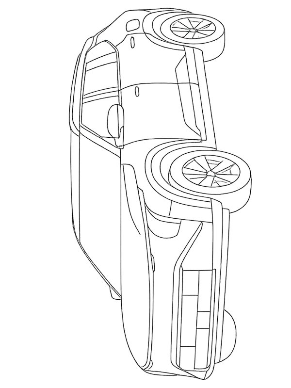 Kia EV3 Desenho para Colorir Kia EV3 Desenho para Colorir