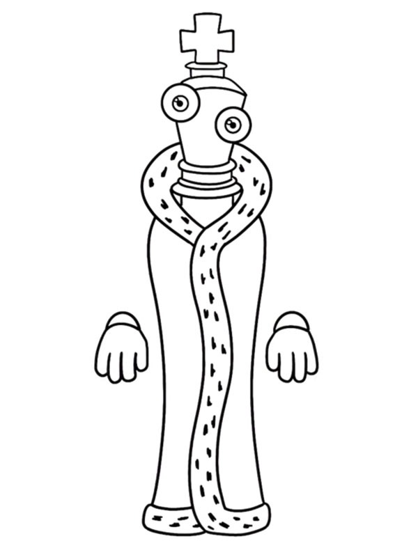 Kinger (O Incrível Circo Digital) Desenho para Colorir Kinger (O Incrível Circo Digital) Desenho para Colorir