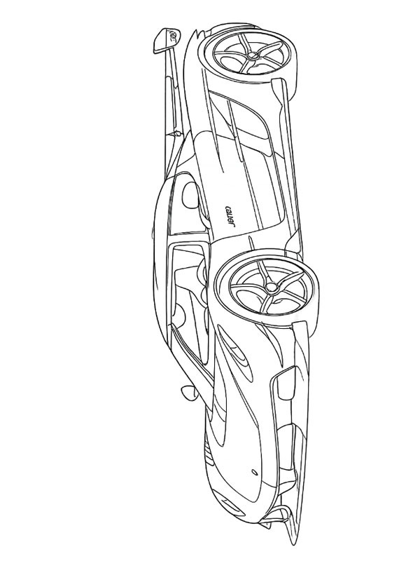 Koenigsegg Jesko Attack Desenho para Colorir Koenigsegg Jesko Attack Desenho para Colorir
