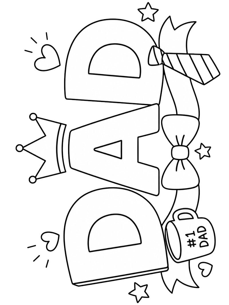 Pai Rei Desenho para Colorir Pai Rei Desenho para Colorir
