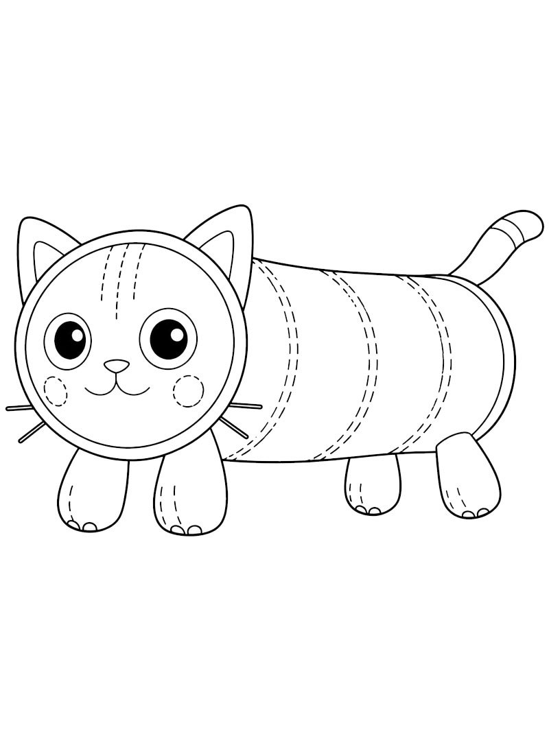 Almofagata (A Casa M&aacute;gica da Gabby) Desenho para Colorir