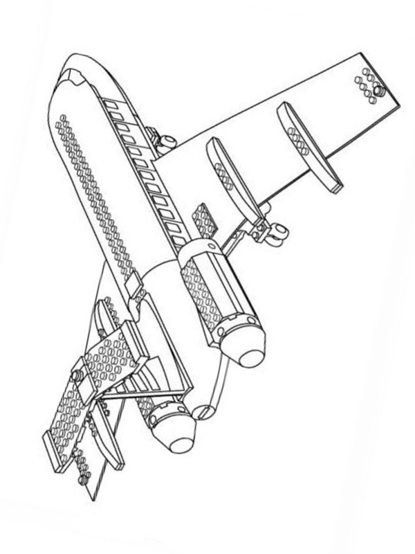 Avião da LEGO Desenho para Colorir Avião da LEGO Desenho para Colorir