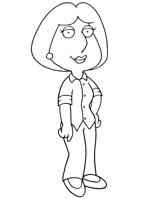 Lois Griffin Desenho para Colorir Lois Griffin Desenho para Colorir