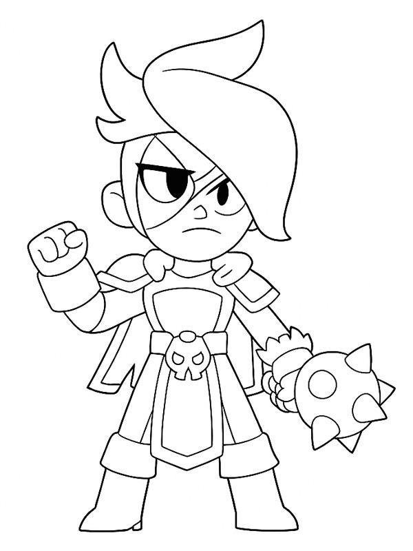 Lumi (Brawl Stars) Desenho para Colorir Lumi (Brawl Stars) Desenho para Colorir