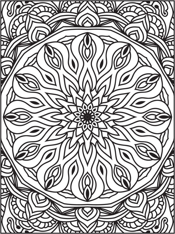 Mandala 2 Desenho para Colorir Mandala 2 Desenho para Colorir