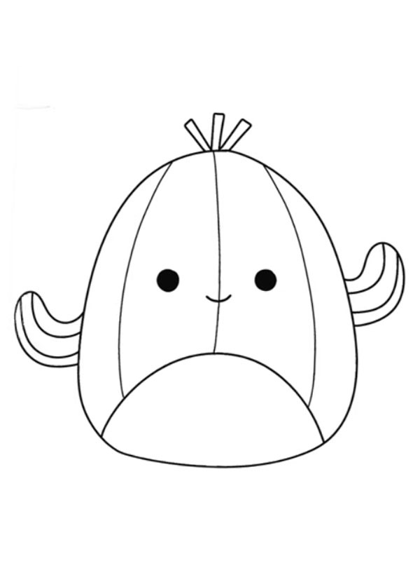 Marcellus Squishmallows Desenho para Colorir Marcellus Squishmallows Desenho para Colorir