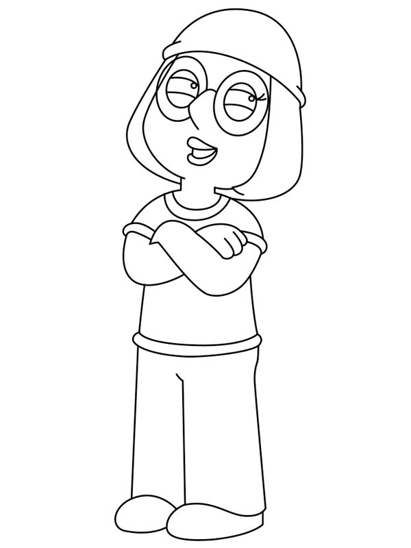 Meg Griffin Desenho para Colorir Meg Griffin Desenho para Colorir