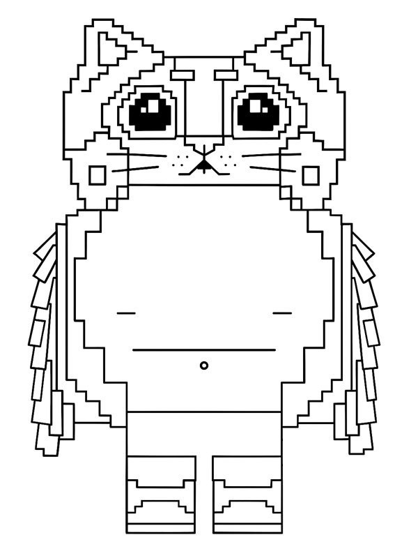Meowl (Steal a Brainrot) Desenho para Colorir Meowl (Steal a Brainrot) Desenho para Colorir