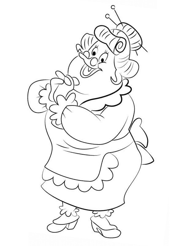 Bentina Patilda Desenho para Colorir Bentina Patilda Desenho para Colorir