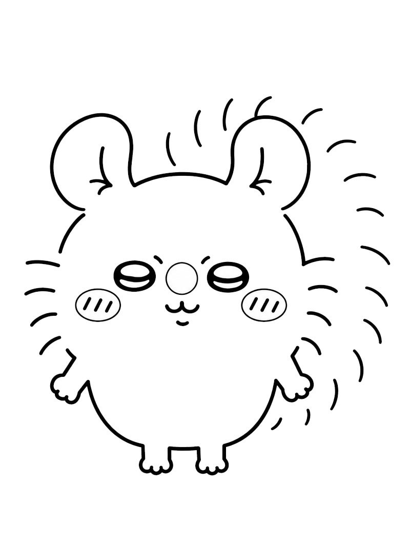 Momonga (Chiikawa) Desenho para Colorir Momonga (Chiikawa) Desenho para Colorir