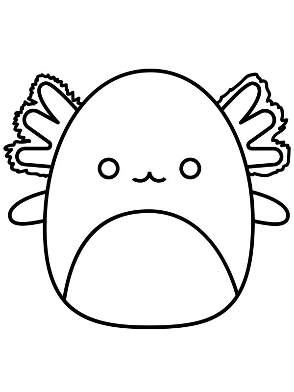 Monica Squishmallows Desenho para Colorir Monica Squishmallows Desenho para Colorir