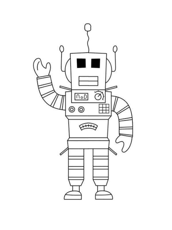 Mr. Robot (Roblox) Desenho para Colorir Mr. Robot (Roblox) Desenho para Colorir