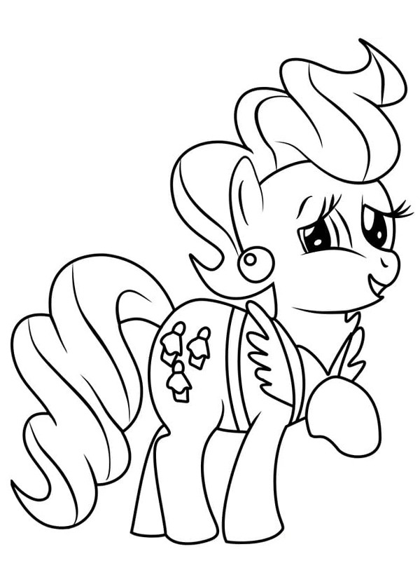 Sra. Cake de My Little Pony Desenho para Colorir Sra. Cake de My Little Pony Desenho para Colorir