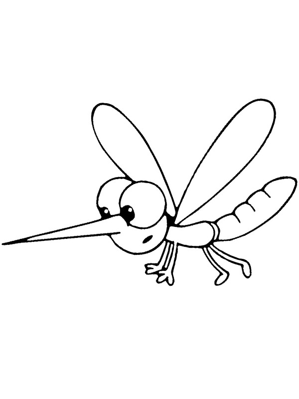 Mosquito Desenho para Colorir Mosquito Desenho para Colorir