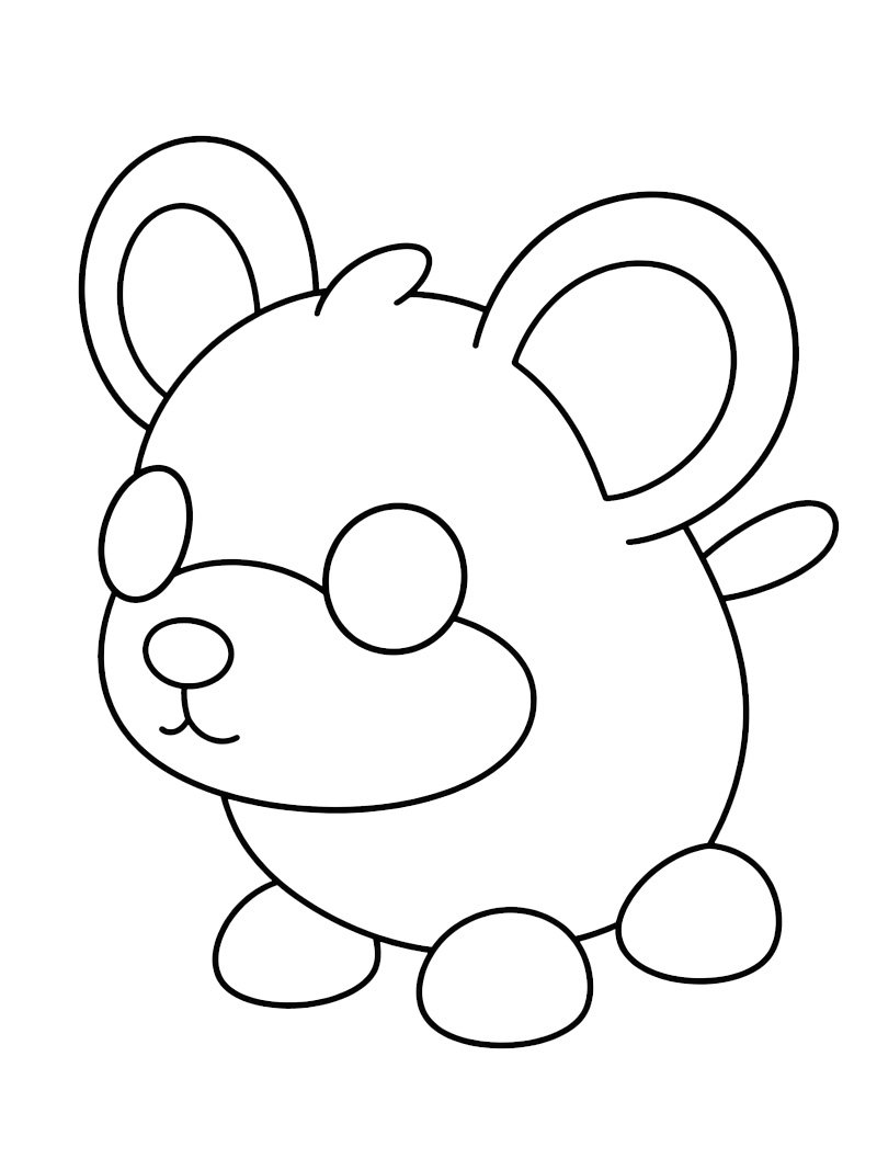 Rato (Adopt Me!) Desenho para Colorir Rato (Adopt Me!) Desenho para Colorir