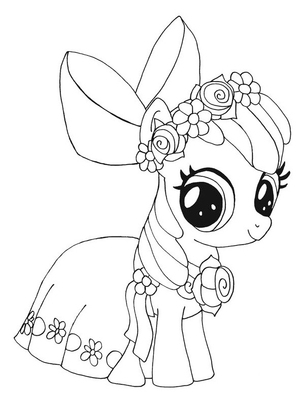 Tiara (My Little Pony) Desenho para Colorir Tiara (My Little Pony) Desenho para Colorir
