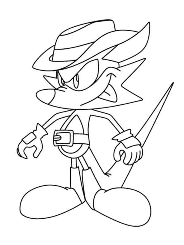 Nack, a Doninha Desenho para Colorir Nack, a Doninha Desenho para Colorir