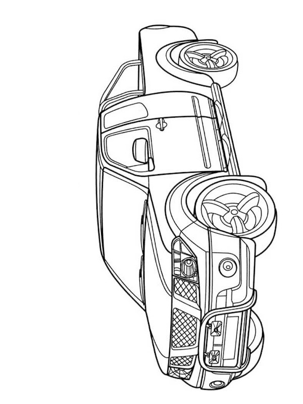 Nissan Navara Desenho para Colorir Nissan Navara Desenho para Colorir