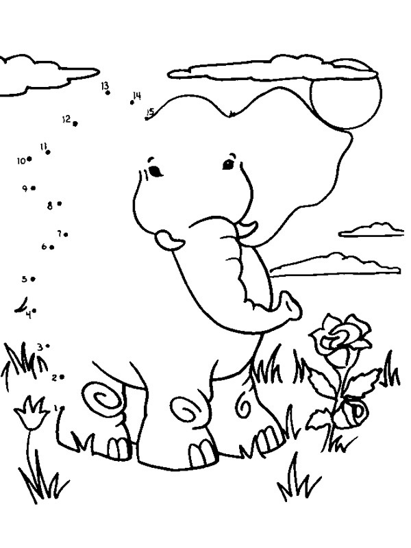 Desenhar um elefante Desenho para Colorir Desenhar um elefante Desenho para Colorir