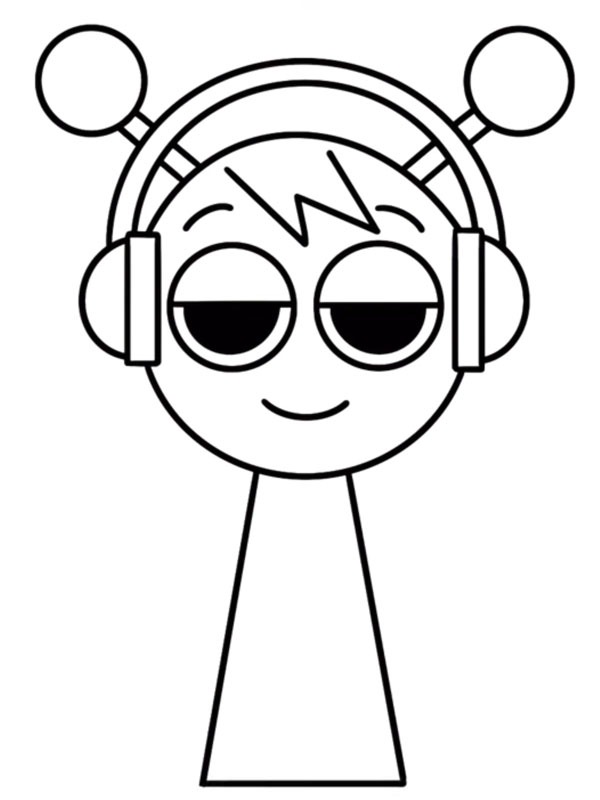 Oren Incredibox Sprunki Desenho para Colorir Oren Incredibox Sprunki Desenho para Colorir