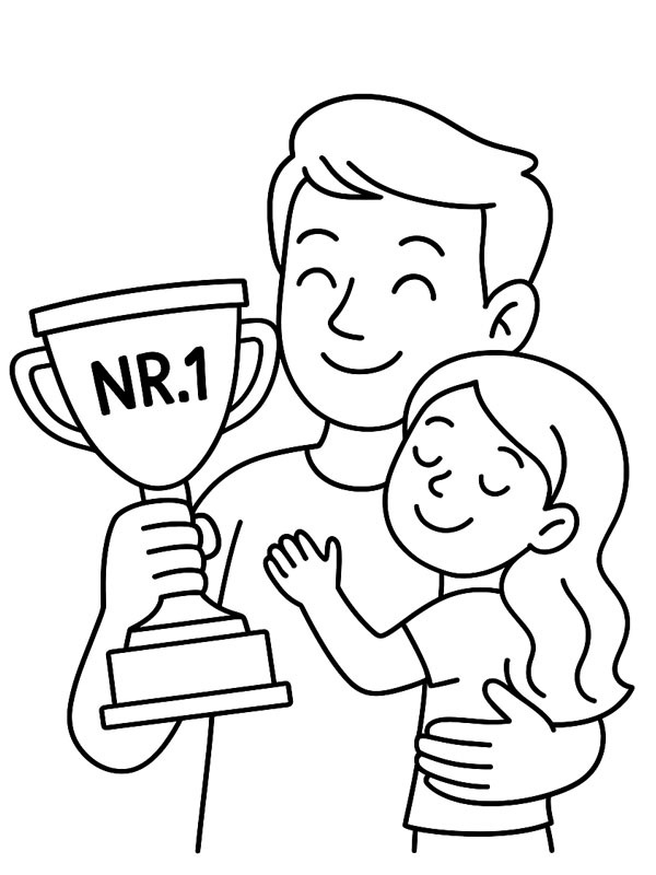 Meu pai é o melhor Desenho para Colorir Meu pai é o melhor Desenho para Colorir