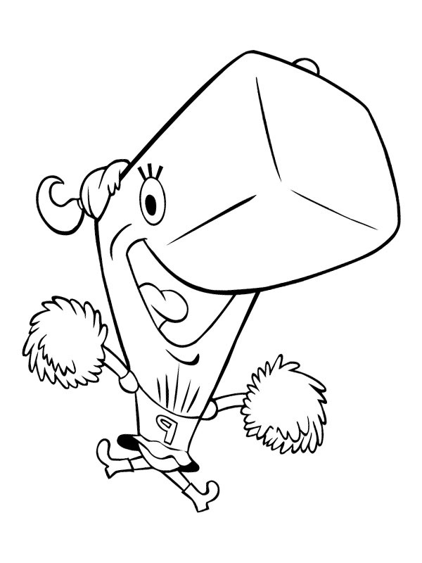 Pérola Siriguejo Desenho para Colorir Pérola Siriguejo Desenho para Colorir