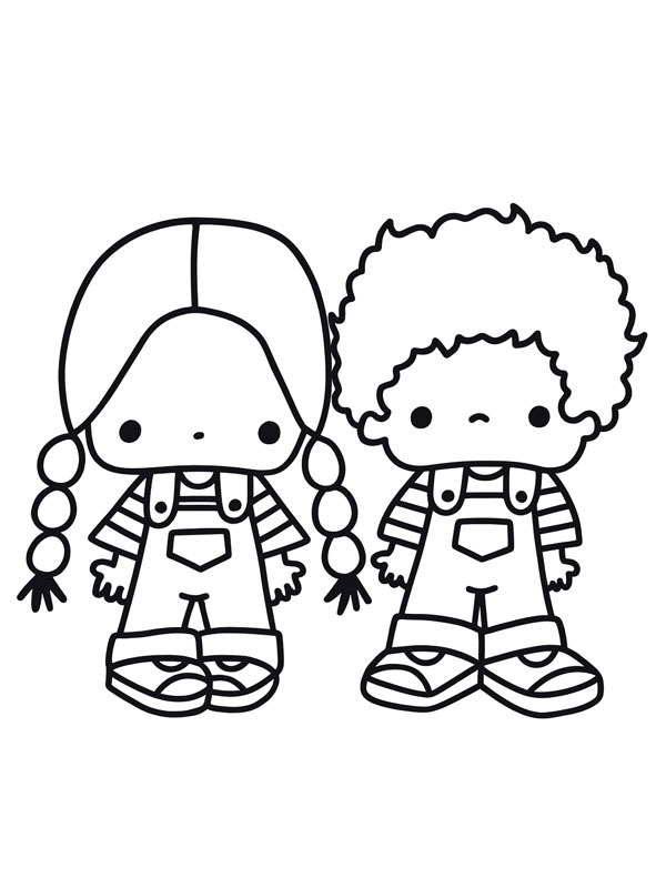 Patty & Jimmy Desenho para Colorir Patty & Jimmy Desenho para Colorir