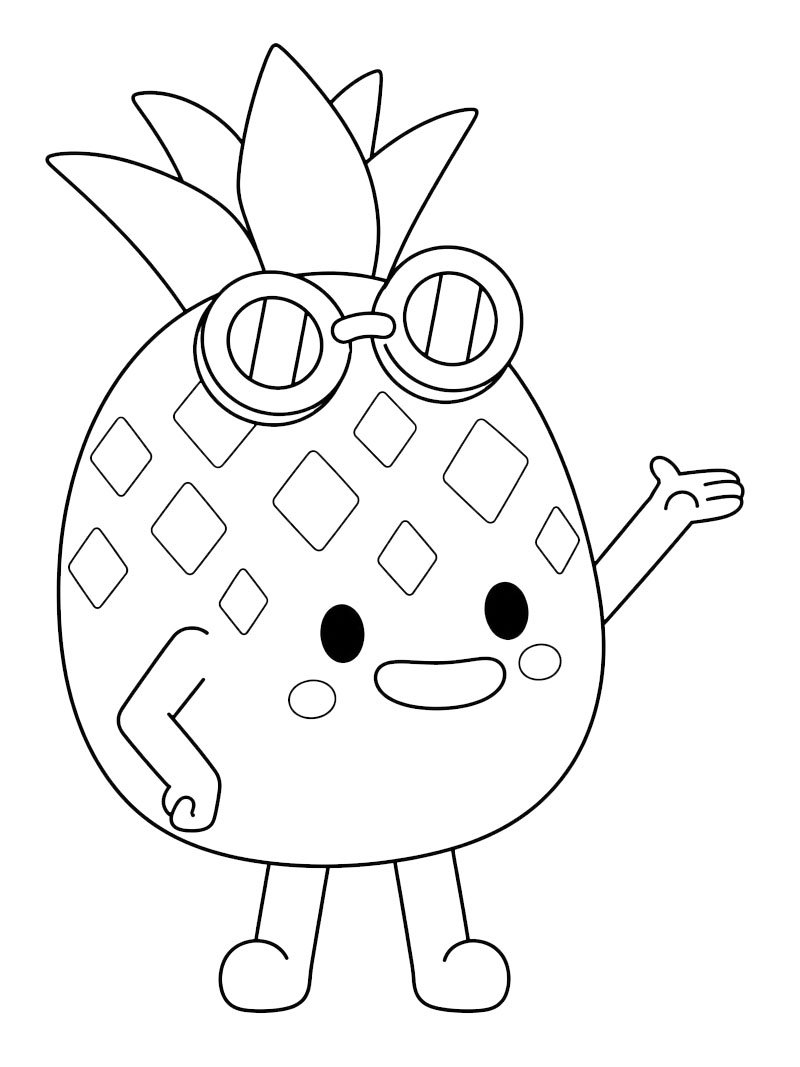 Paulina (Toca Boca) Desenho para Colorir Paulina (Toca Boca) Desenho para Colorir