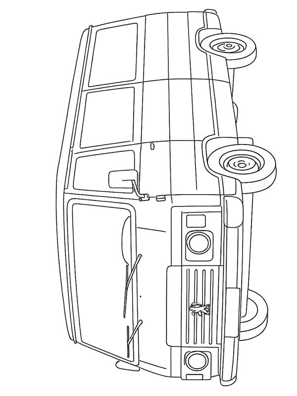 Peugeot J9 Desenho para Colorir Peugeot J9 Desenho para Colorir
