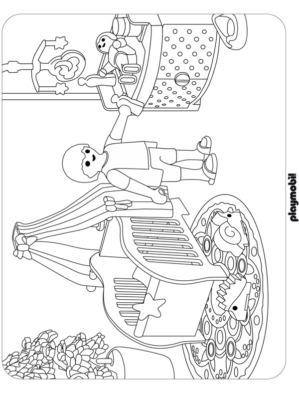 Playmobil Quarto de bebê Desenho para Colorir Playmobil Quarto de bebê Desenho para Colorir