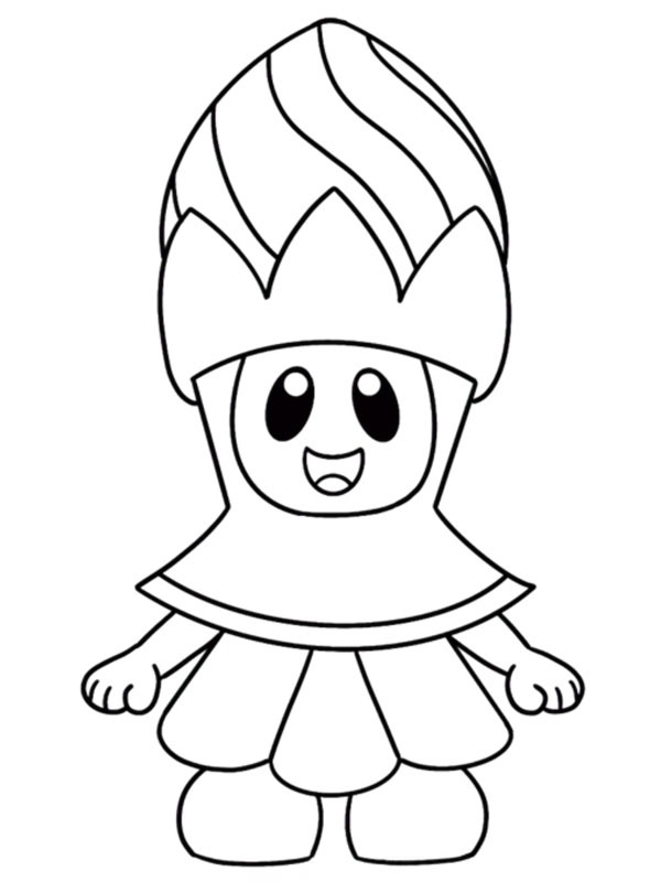 Poplin de Super Mario Wonder Desenho para Colorir Poplin de Super Mario Wonder Desenho para Colorir