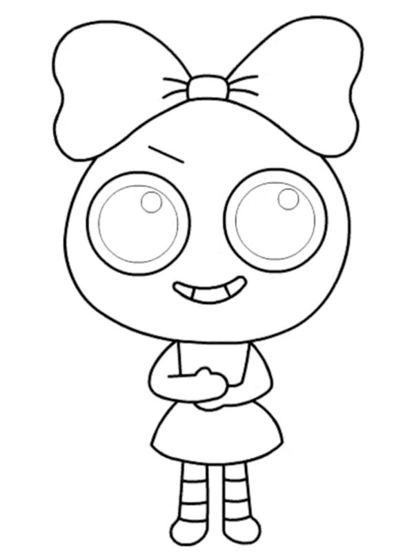 Poppy (Dandy's World) Desenho para Colorir Poppy (Dandy's World) Desenho para Colorir