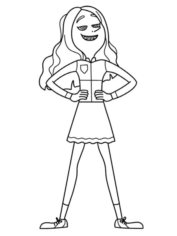 Poppy Prescott Desenho para Colorir Poppy Prescott Desenho para Colorir