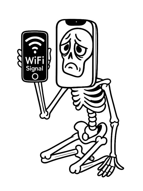 Pot Hotspot Desenho para Colorir