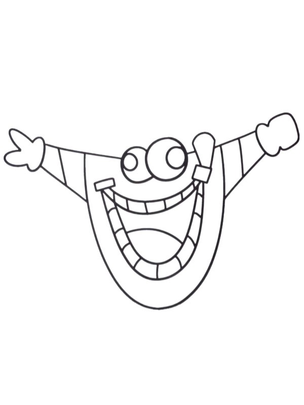 Pouchy (Divertida Mente) Desenho para Colorir Pouchy (Divertida Mente) Desenho para Colorir