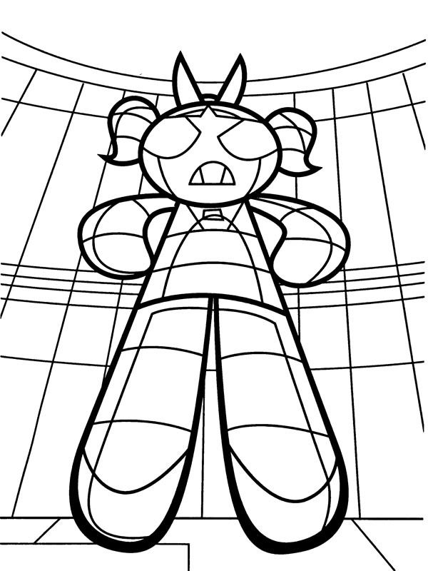 Dínamo (Meninas Superpoderosas) Desenho para Colorir Dínamo (Meninas Superpoderosas) Desenho para Colorir