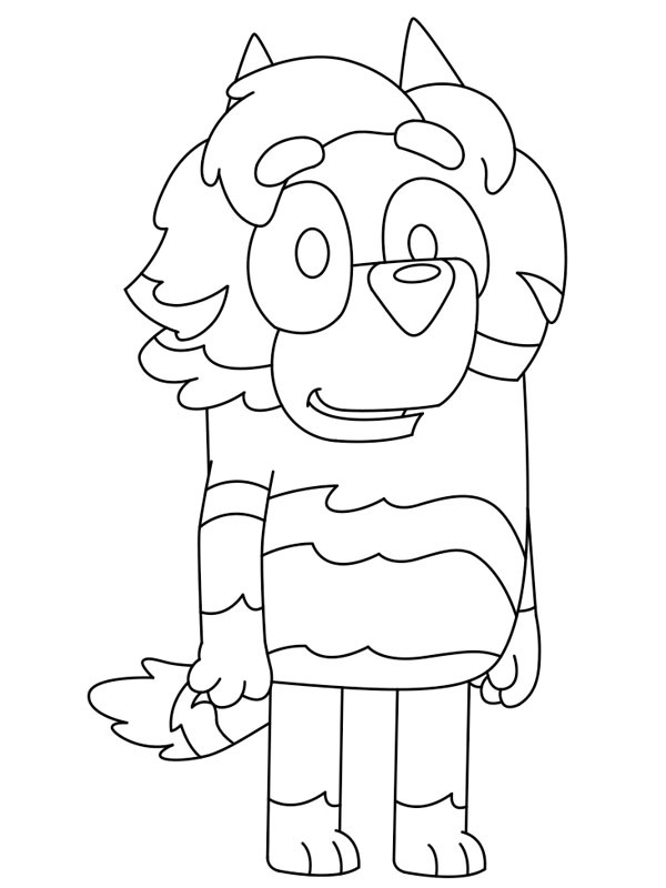 Radley Heeler Desenho para Colorir Radley Heeler Desenho para Colorir